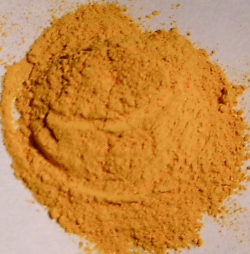 Orpiment pigment