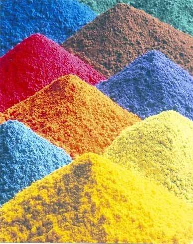 Pigment pile