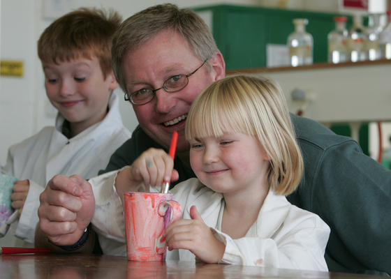 Pottery painting - Creating A Colourful Life